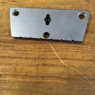 Zamm Guitar Raw Steel Right Hand Bridge for Danelectro Silvertone Made in USA