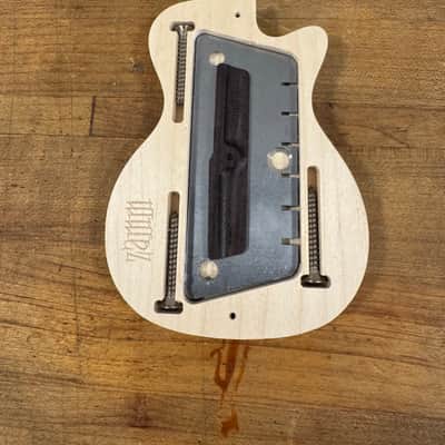 Zamm Guitar Raw Steel Right Hand Bridge for Danelectro Silvertone Made in USA