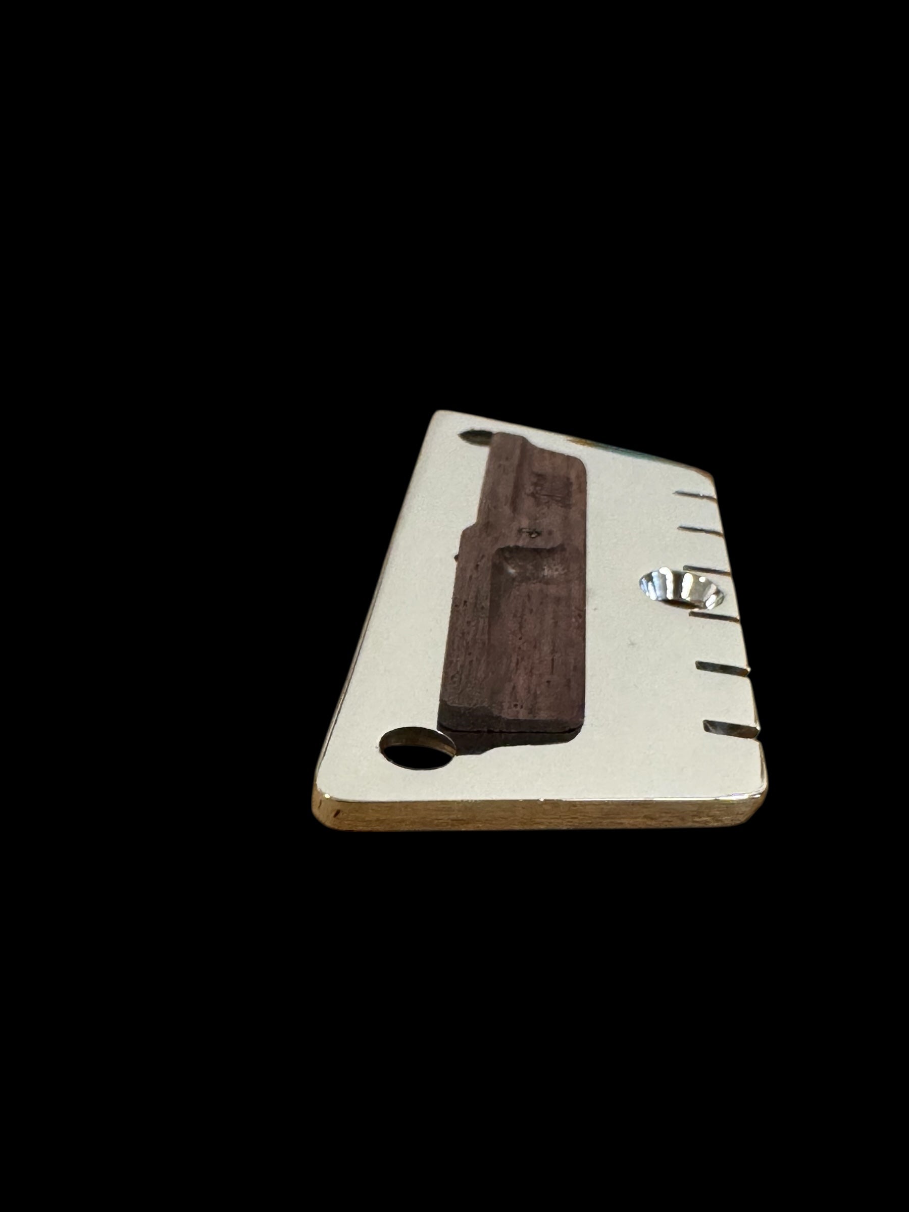 Zamm Chrome-Plated Danelectro Steel Bridge - No-Sag, Improved Intonation