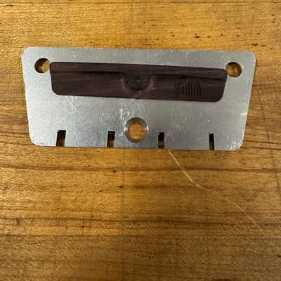 Zamm Bass Raw Steel Guitar Bridge – Made in USA Fits Danelectro