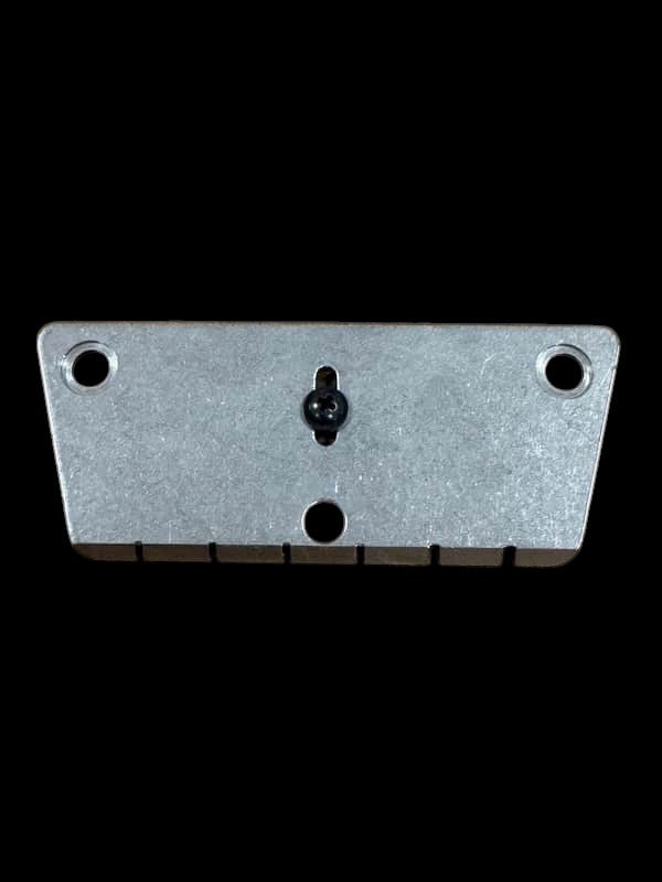 Zamm Guitar Raw Steel Guitar Bridge – Made in USA Fits Danelectro Silvertone