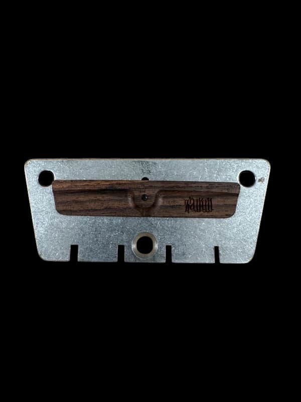 Zamm Bass Guitar 2” Spacing Raw Steel Guitar Bridge – Made in USA Fits Danelectro Silvertone